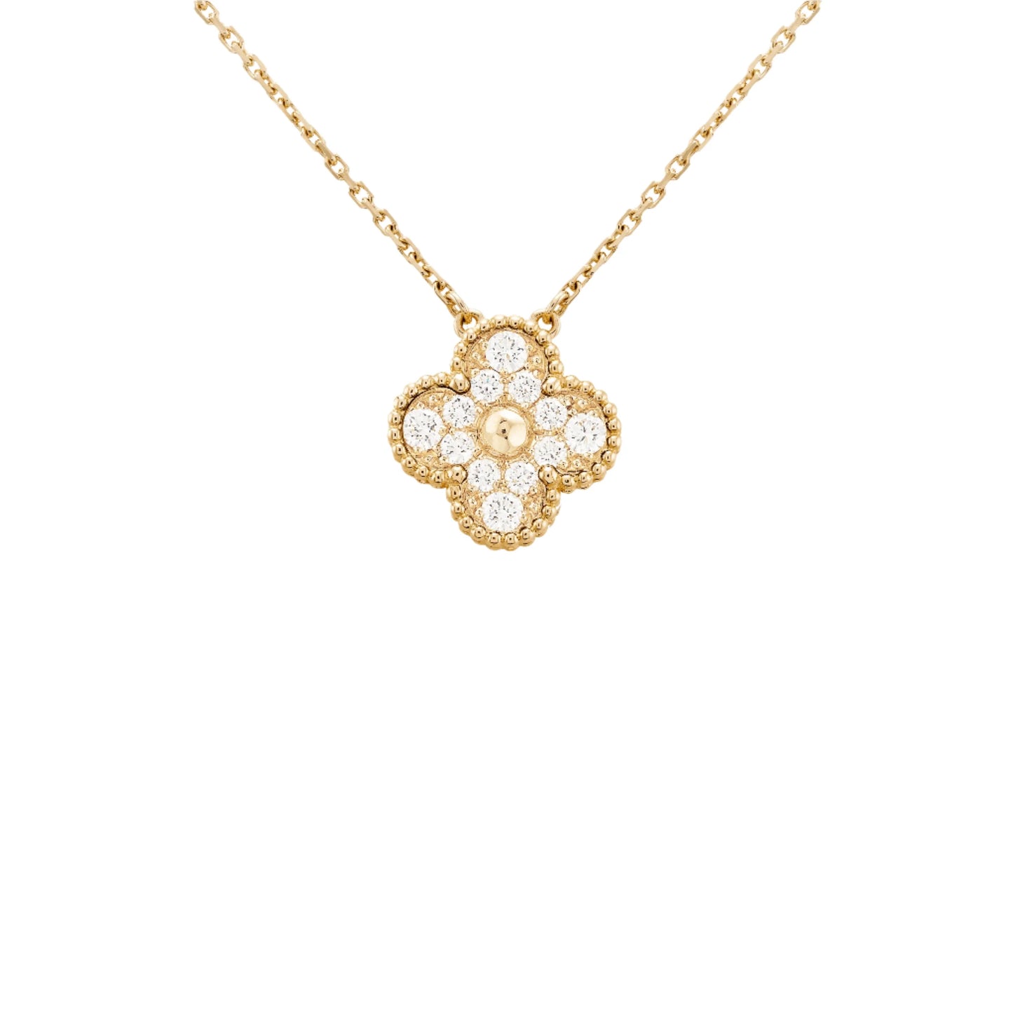 Vintage hambra Pendant - Yellow gold