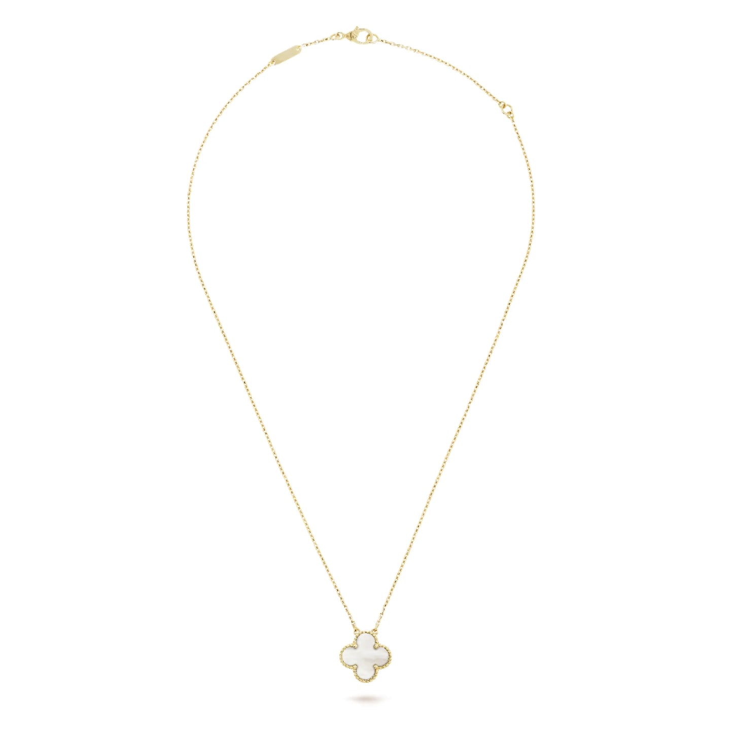 Vintage hambra Pendant - Yellow gold white