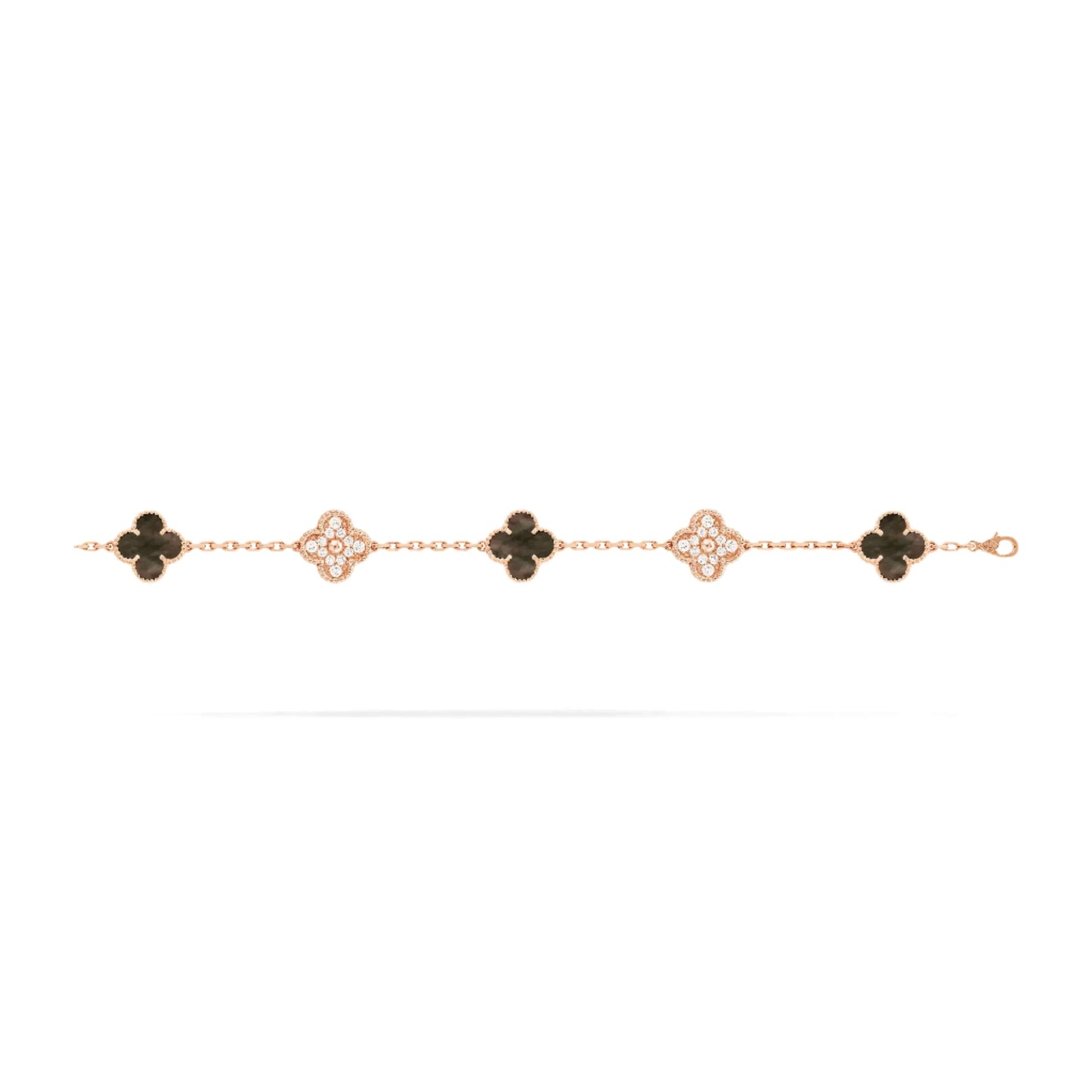 Vintage hambra Bracelet - Rose gold grey