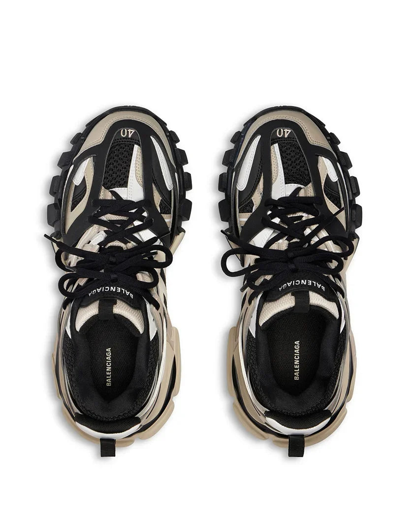 Track Sneaker Beige and Black