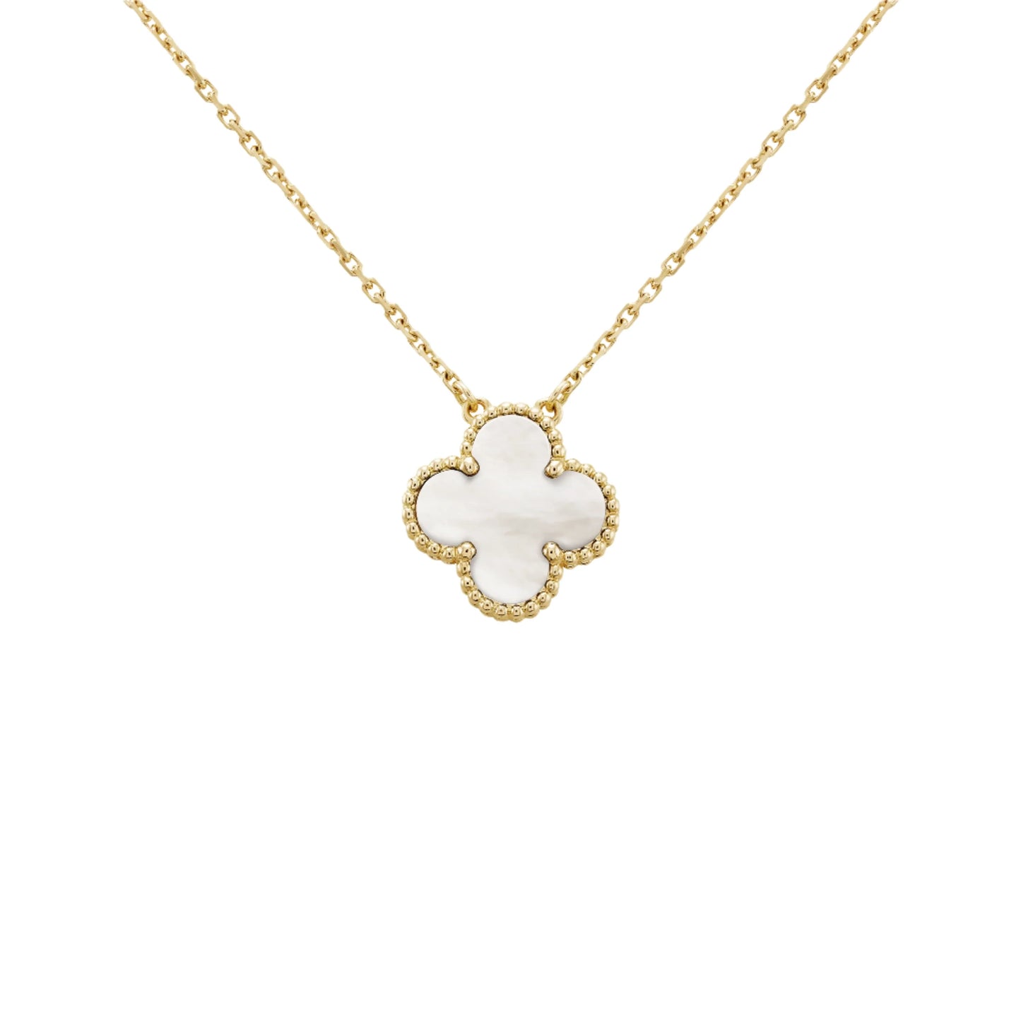 Vintage hambra Pendant - Yellow gold white