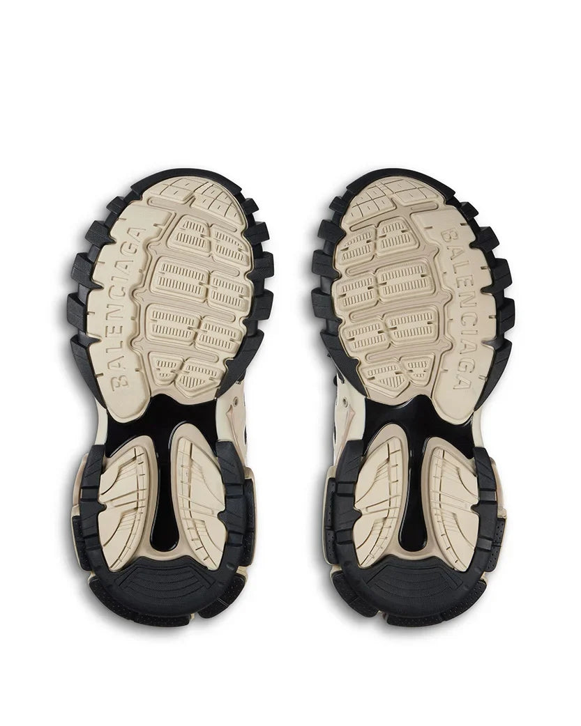 Track Sneaker Beige and Black
