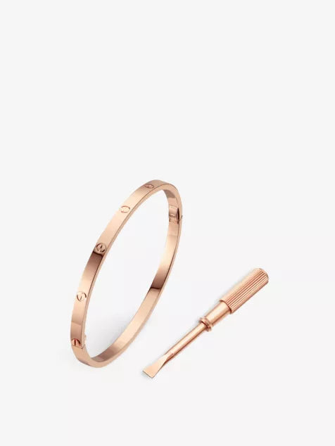 Love Bracelt - Rose Gold Small