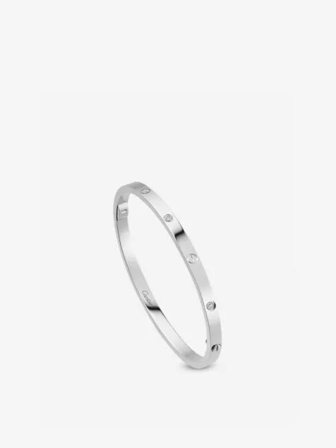 Love Bracelet - White Gold Small