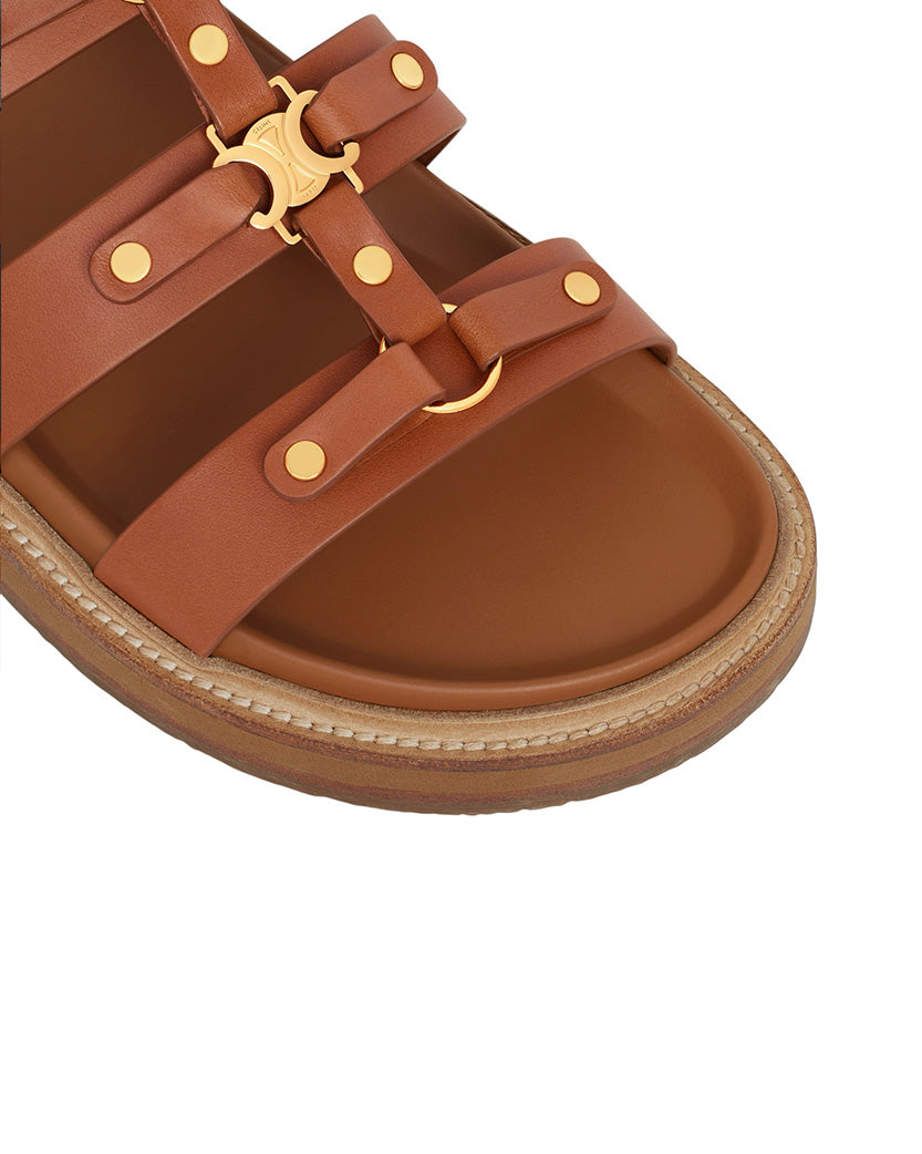 Tippi Slide In Calfskin Tan