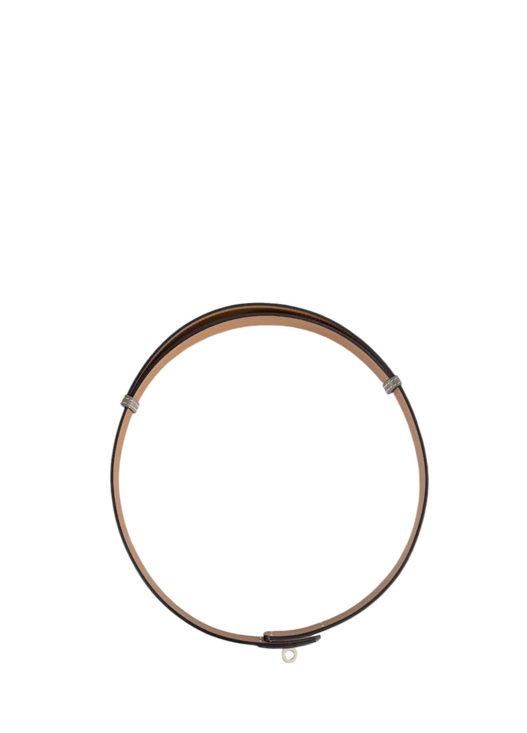 Kelly 18 Belt Etoupe Silver Buckle