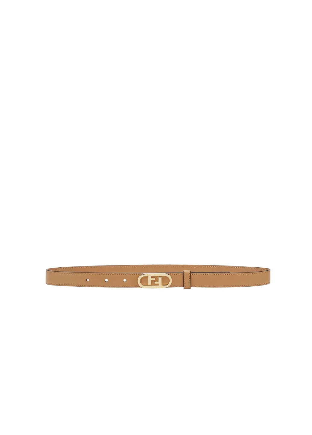 O'Lock Leather Belt Beige