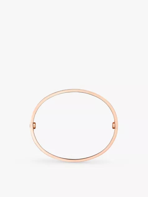 Love Bracelet - Rose Gold Diamond