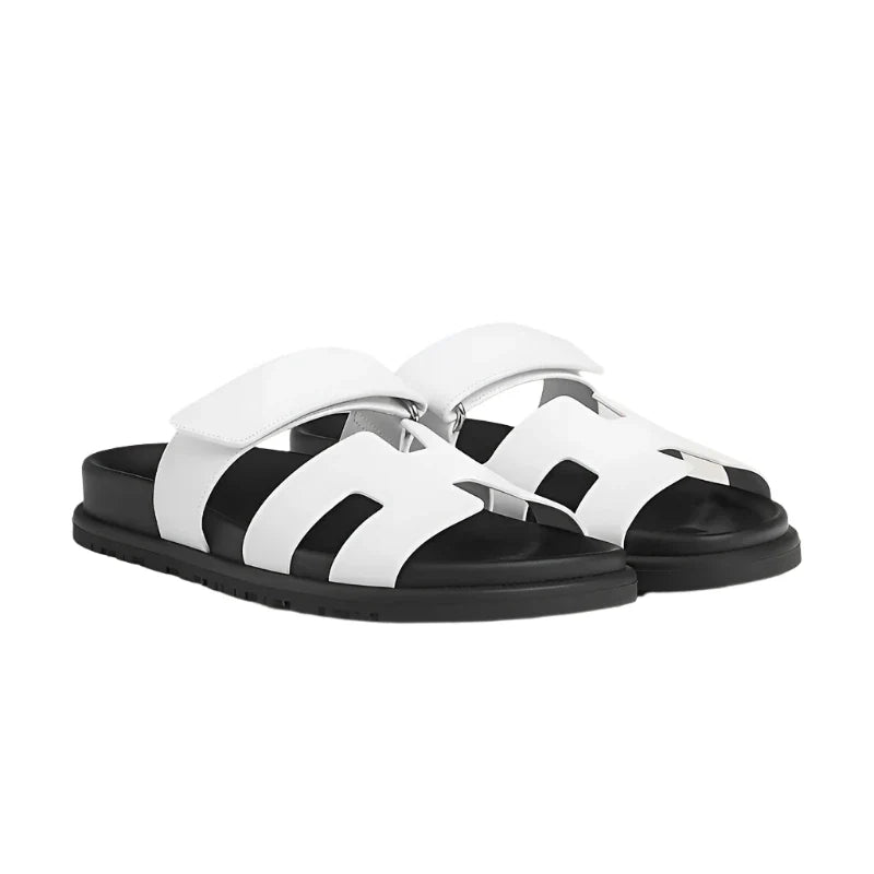 Chypre Sandal - White