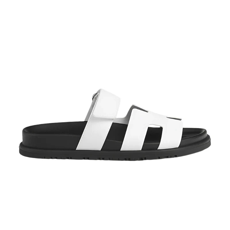 Chypre Sandal - White