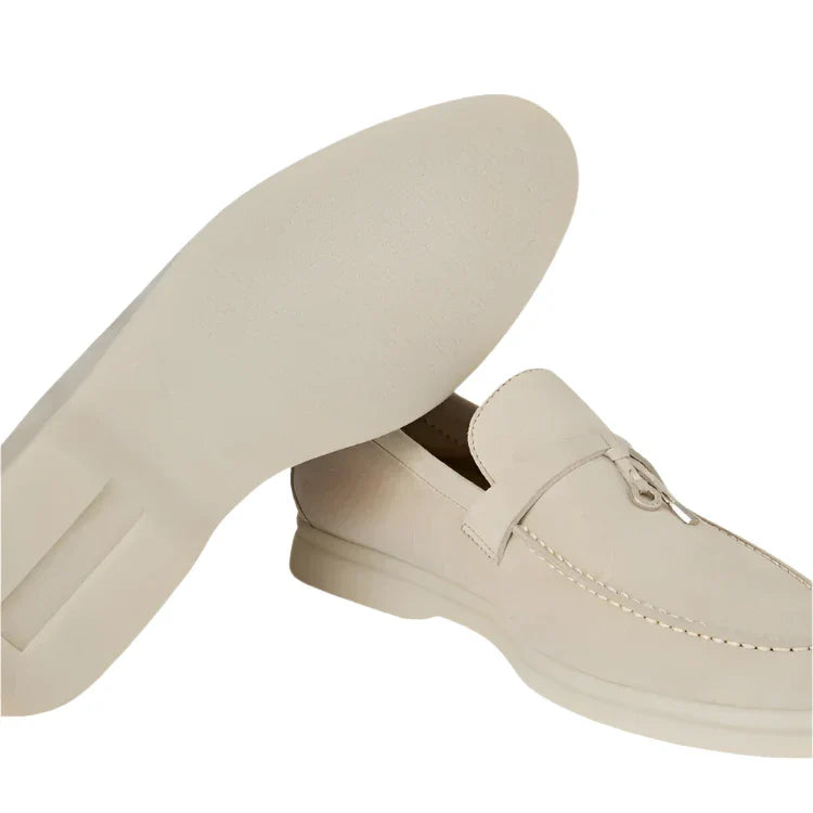 Summer Charms Walk Loafer Suede - Powder Pearl