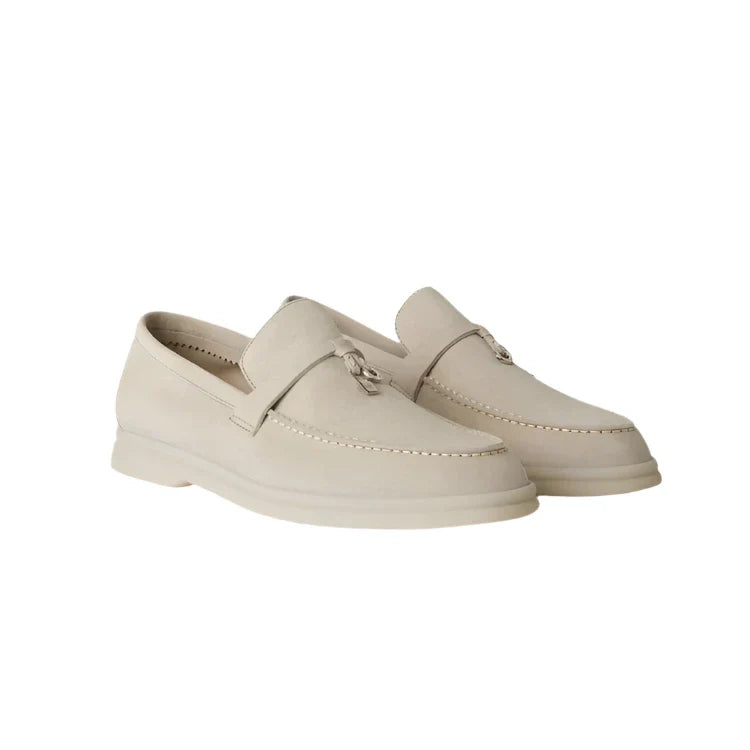 Summer Charms Walk Loafer Suede - Powder Pearl
