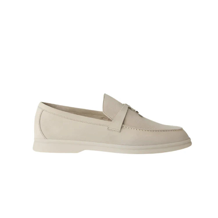 Summer Charms Walk Loafer Suede - Powder Pearl