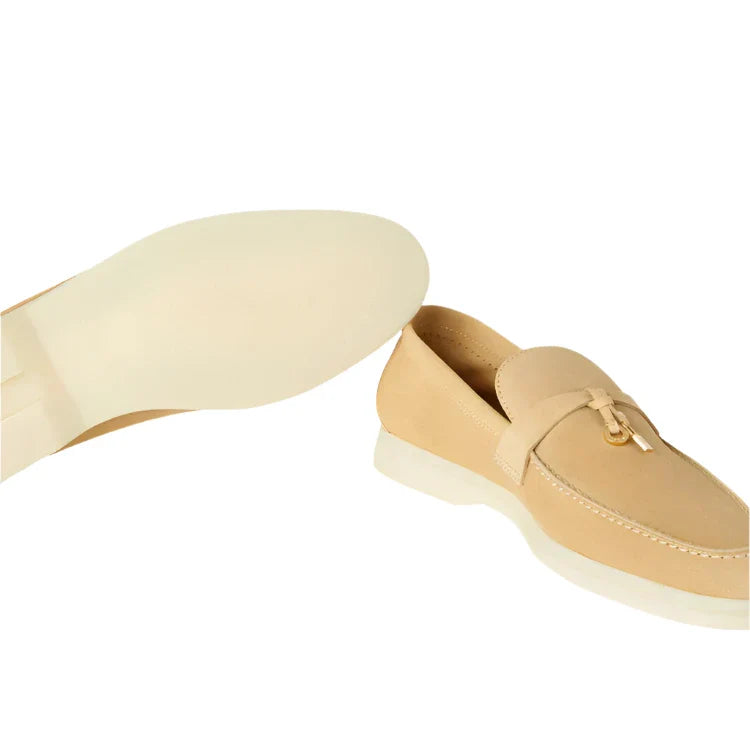 Summer Charms Walk Loafer Suede - Hinoki Wood