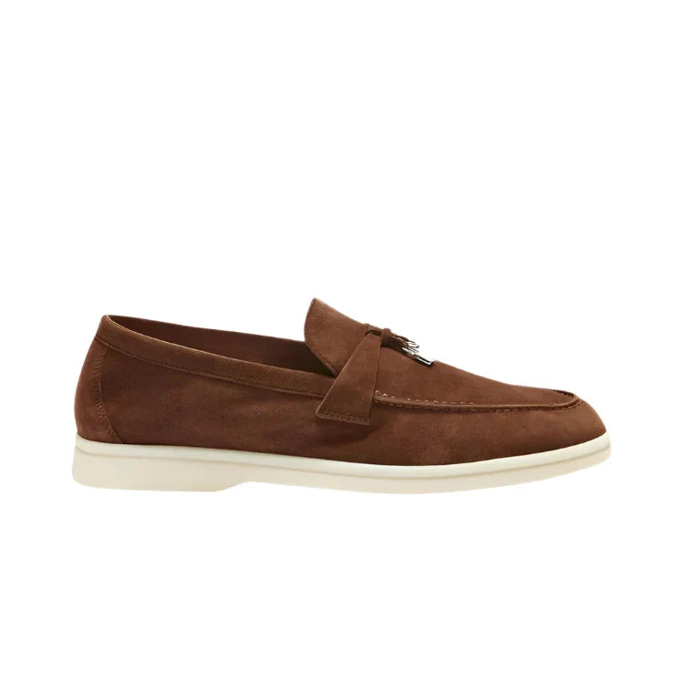 Summer Charms Walk Loafer Suede - Saddle Brown