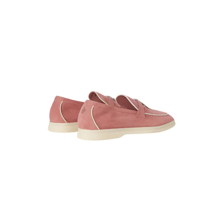 Summer Charms Walk Loafers Suede Goatskin - Ancient Blush