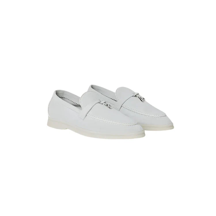 Summer Charms Walk Loafers Suede Goatskin - Delicate Dew