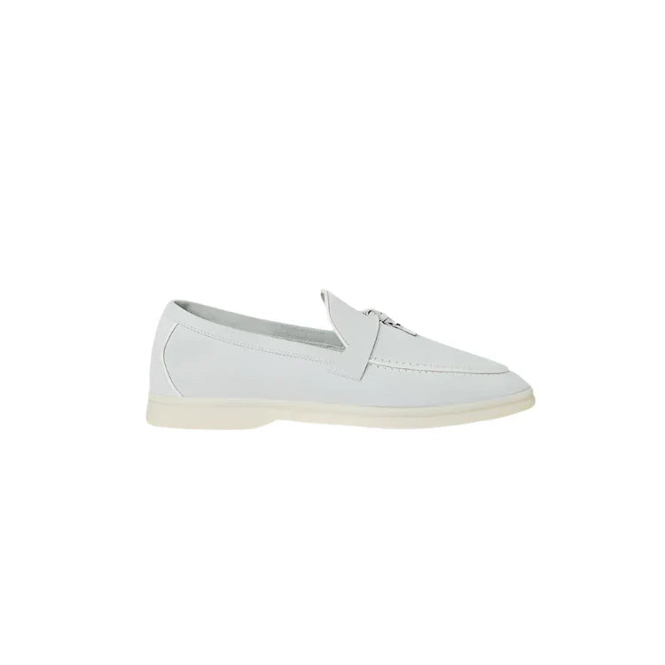 Summer Charms Walk Loafers Suede Goatskin - Delicate Dew