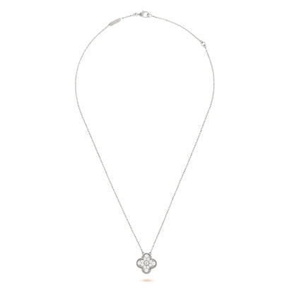 Vintage hambra Pendant - White gold
