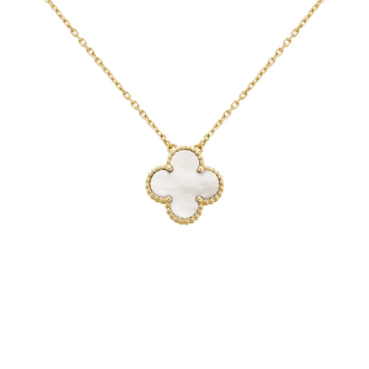 Vintage hambra Pendant - Yellow gold white