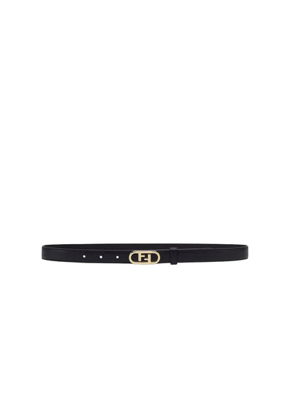 O'Lock Leather Belt Black