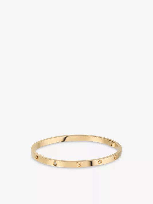 Love Bracelet - Yellow Gold 6 Diamond