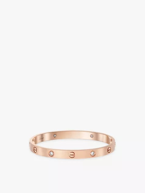 Love Bracelet  - Rose Gold Diamond