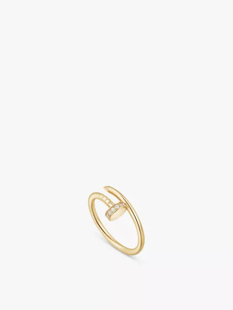 Juste Ring - Yellow Gold Diamond