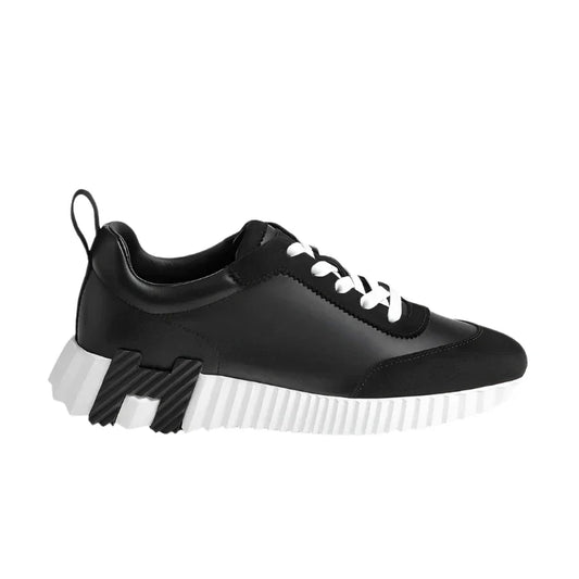 Bouncing Sneaker Calfskin and Suede Noir