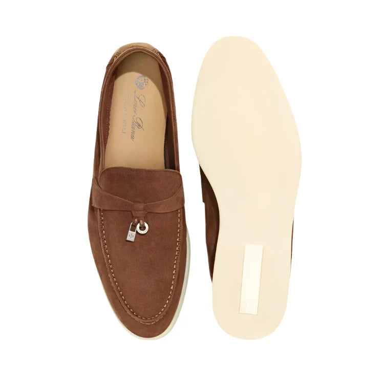 Summer Charms Walk Loafer Suede - Saddle Brown