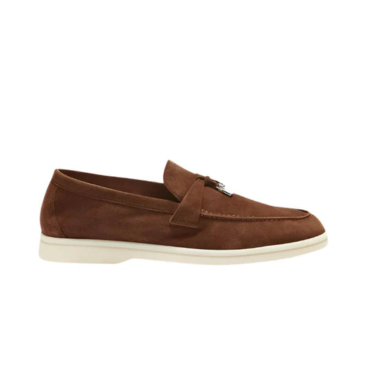 Summer Charms Walk Loafer Suede - Saddle Brown
